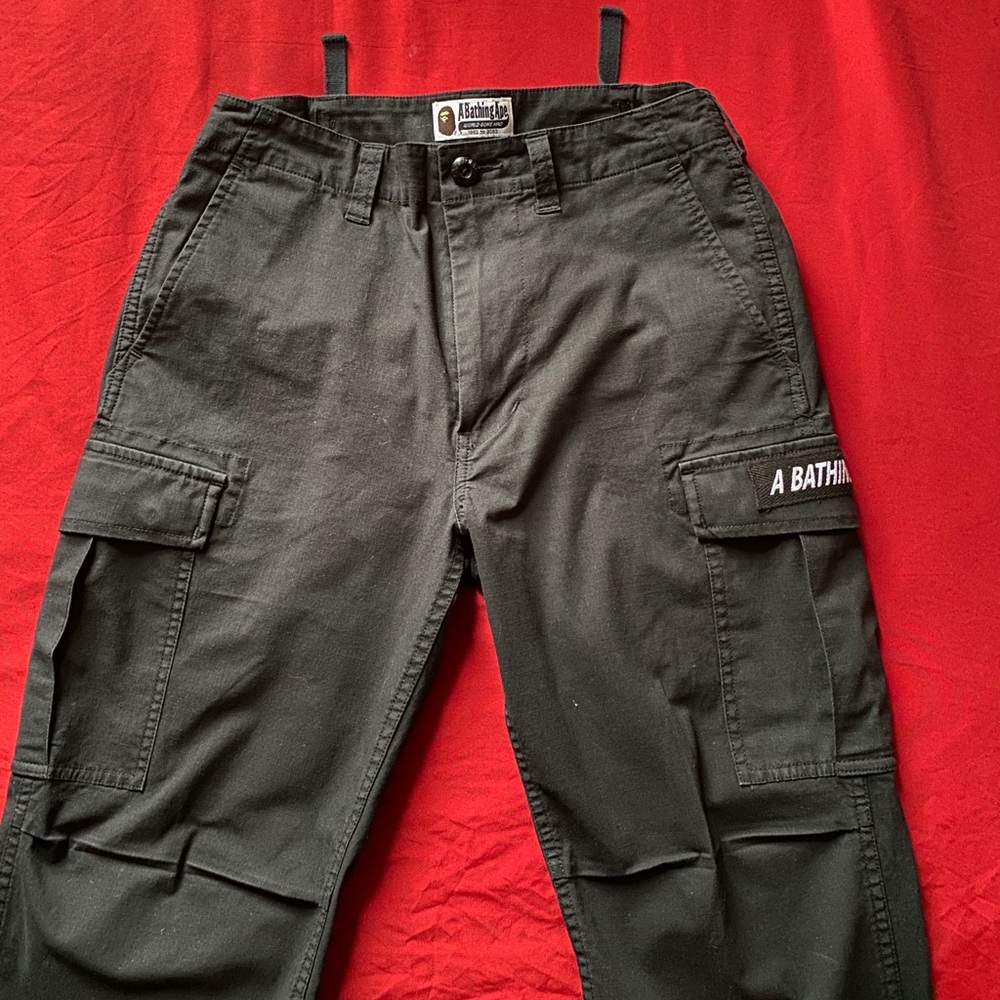Unisex Rare Bape Cargo Pants - Picture 2 of 7